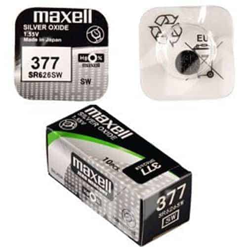 Maxell 377 Batterie Knopfzelle