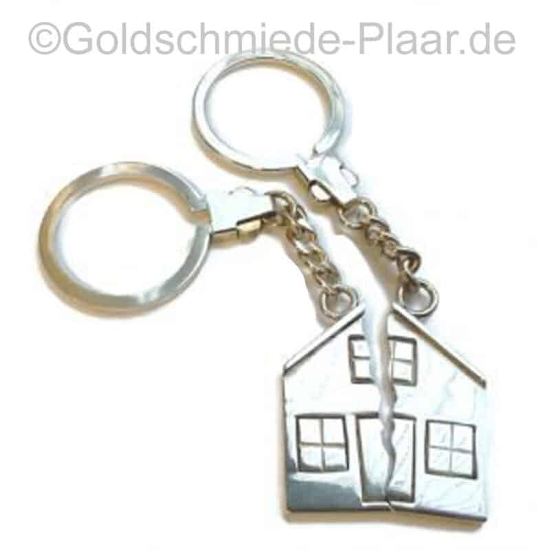 Schlüsselanhänger Haus für Zwei